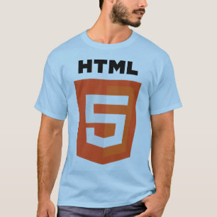 Camiseta Logotipo do HTML 5