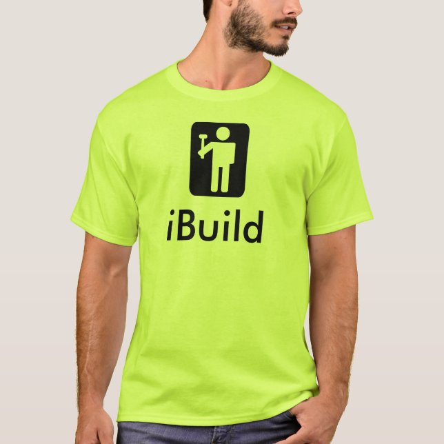 Camiseta logotipo do iBuild (Frente)