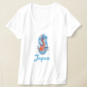 Camiseta logotipo do Japan Fishing