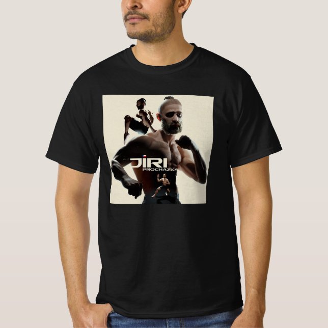 Camiseta Logótipo do Jiri prochazka (Frente)