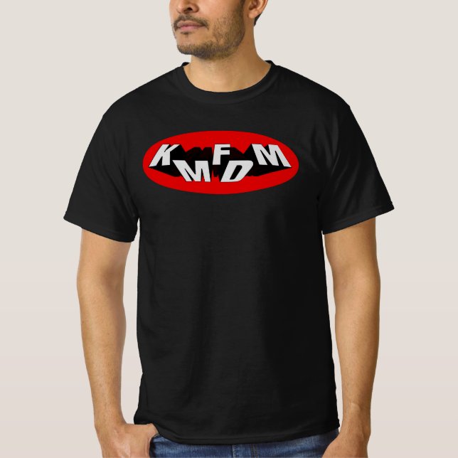 Camiseta Logotipo do Kmfdm (Frente)