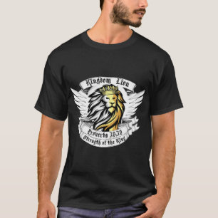 Camiseta Logotipo do Leão Reino