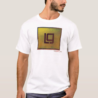 Camiseta logotipo do lg rústico
