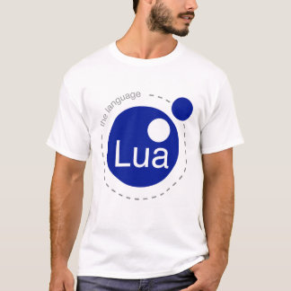 Camiseta logotipo do lua