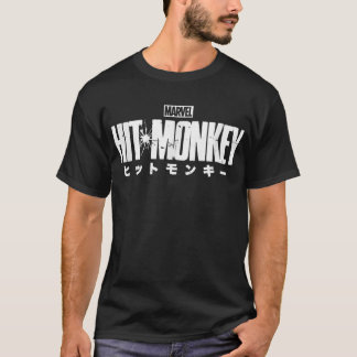 Camiseta Logotipo do Macaco Marvel Hit