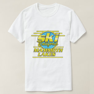 Camiseta Logotipo do Mammoth Lagos California Ski