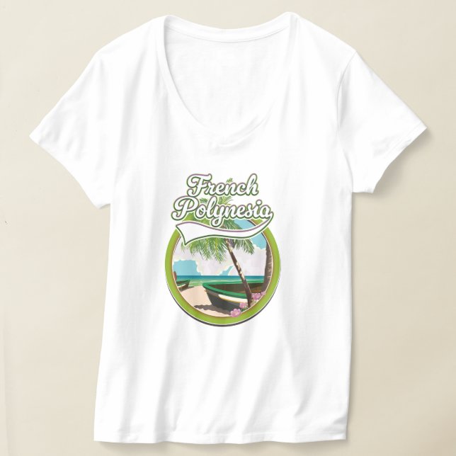 Camiseta Logotipo do mapa de Viagem da China (Postura )