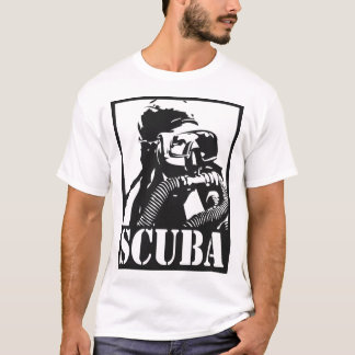 Camiseta Logotipo do mergulhador