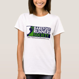 Camiseta Logotipo do negativo das senhoras Microfiber T+URL