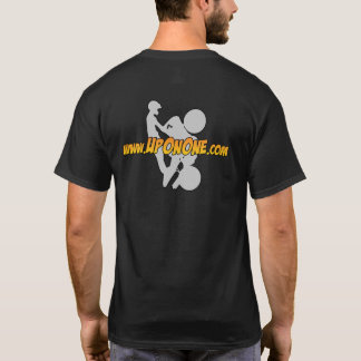 Camiseta logotipo do padrão de UpOnOne.com