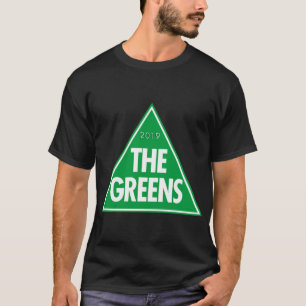 Camiseta Logotipo do Partido Verde da Austrália 2019