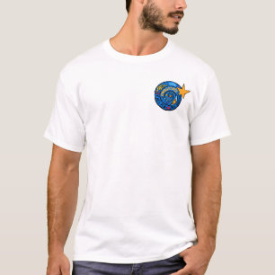 Camiseta Logotipo do patch da missão Mir-Cassiopee