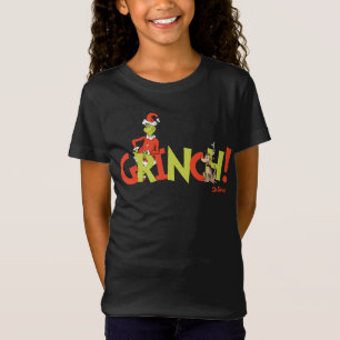 Camiseta Logotipo do Personagem Grinch! Gráfico