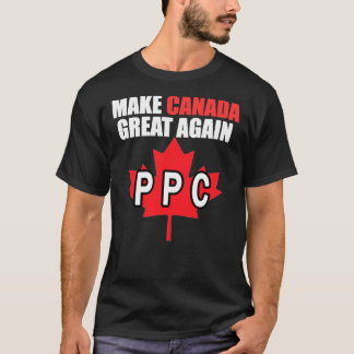 Camiseta Logotipo do Pessoas&x27;s Party of Canada PPC Maxi