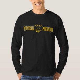 Camiseta Logotipo do predador do Paintball