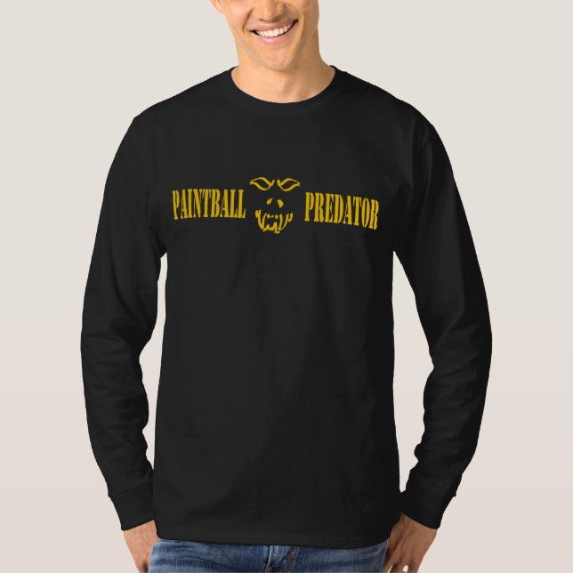 Camiseta Logotipo do predador do Paintball (Frente)