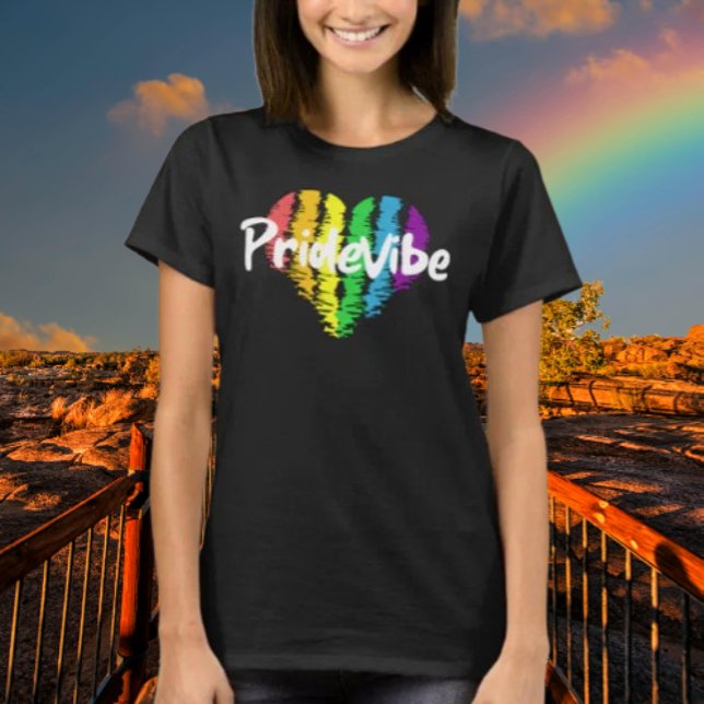 Camiseta Logotipo do PrideVibe (Criador carregado)