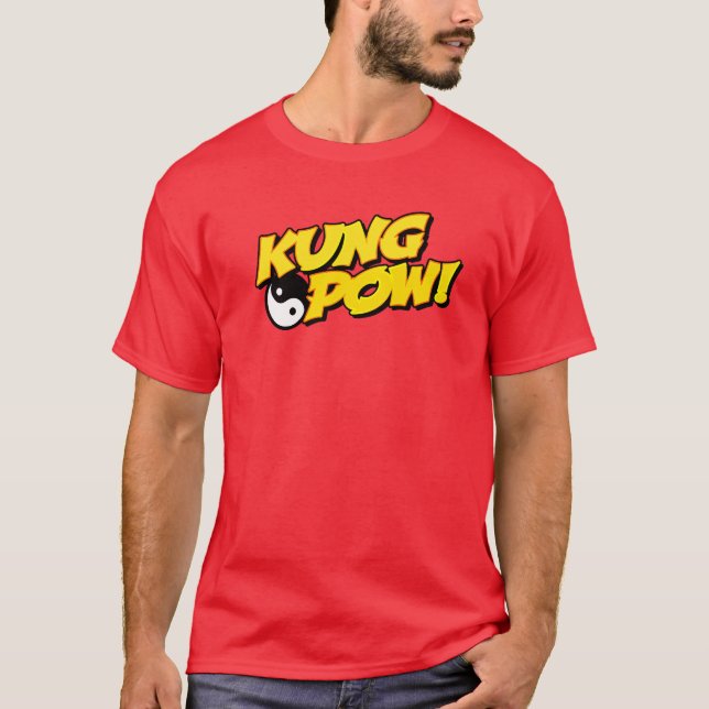 Camiseta Logotipo do prisioneiro de guerra de Kung (Frente)