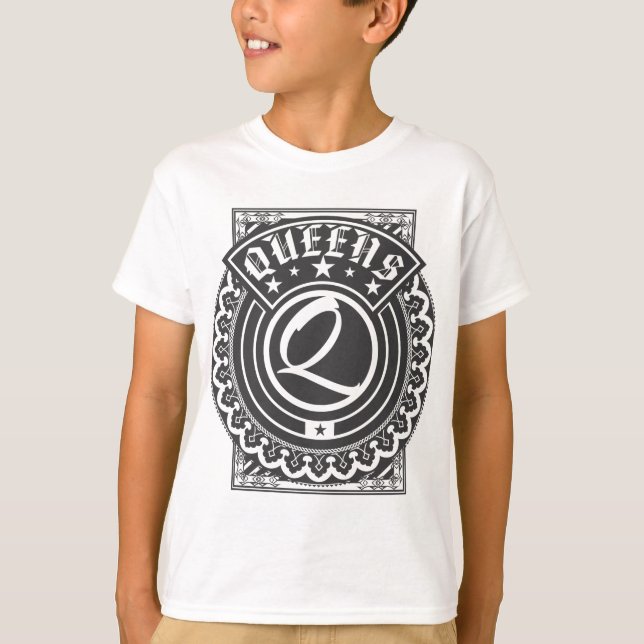Camiseta Logotipo do Queens (Frente)