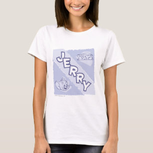 Camiseta Logotipo do queijo azul de Jerry
