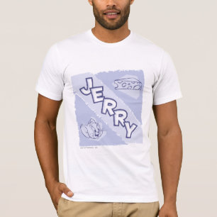 Camiseta Logotipo do queijo azul de Jerry