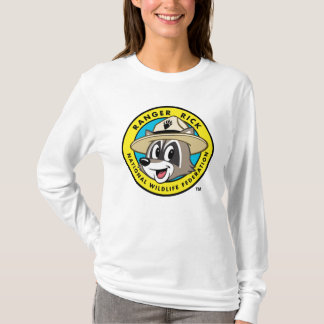 Camiseta Logotipo do rick da guarda florestal do rick | da