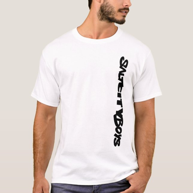 Camiseta Logotipo do Salt City Boys - Vertical (Frente)