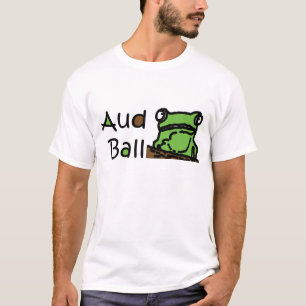 Camiseta Logotipo do sapo da bola do AUD