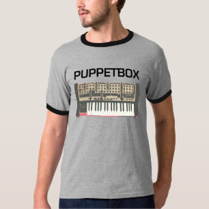 Camiseta Logotipo do sintetizador de Puppetbox