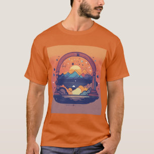Camiseta Logotipo do site de interpretação Dream - Vetor pl