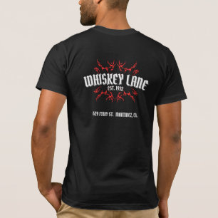 Camiseta Logotipo do Skate Whiskey Lane T-Shirt