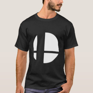 Camiseta Logotipo do Super Smash Bros Clássico