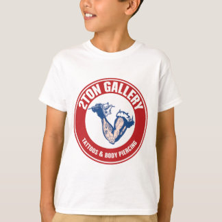 Camiseta logotipo do tatuagem 2Ton
