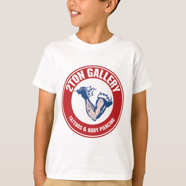 Camiseta logotipo do tatuagem 2Ton (Frente)