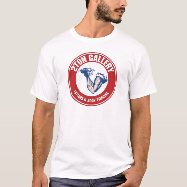 Camiseta logotipo do tatuagem 2Ton (Frente)