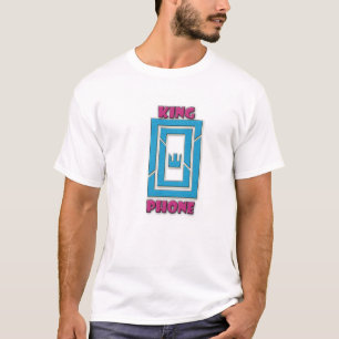 Camiseta Logótipo do telefone na t-shirt