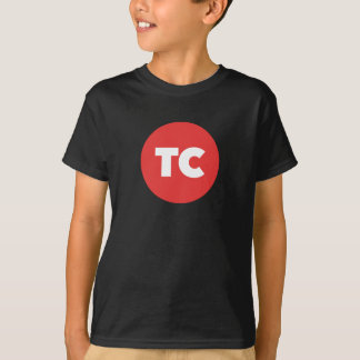 Camiseta Logotipo do tesouro em T-Shirt preto