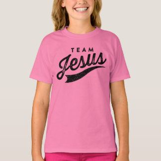 Camiseta Logotipo do time jesus Girls Shirt