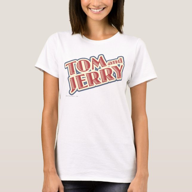 Camiseta Logotipo do Tom e do Jerry (Frente)