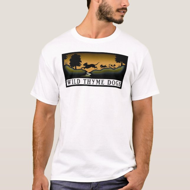 Camiseta logotipo do tomilho selvagem (Frente)