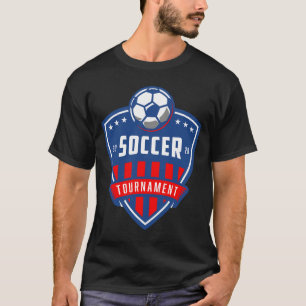 Camiseta Logotipo do Torneio de Futebol