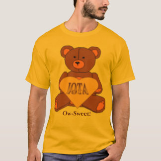 Camiseta Logotipo do urso do querido do Iota, Ow-Doce!