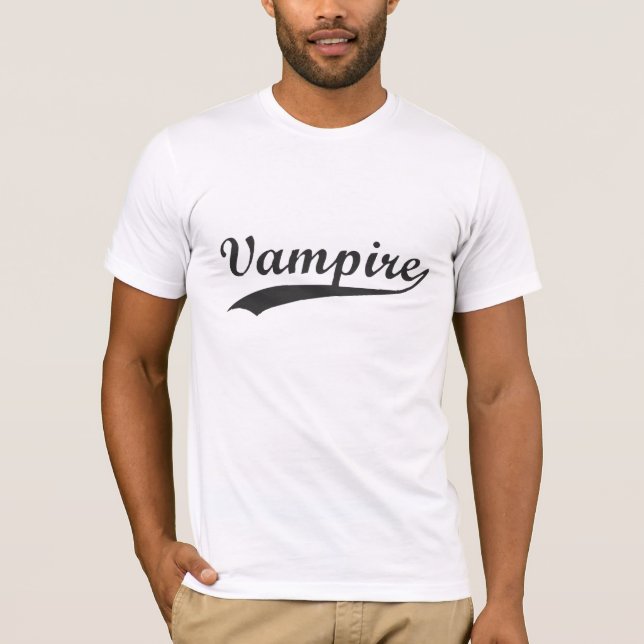 Camiseta logotipo do vampiro (Frente)