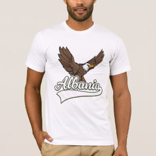 Camiseta Logótipo do viagem da Albânia