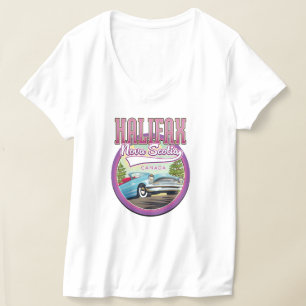 Camiseta Logótipo do viagem da Halifax Nova Scotia
