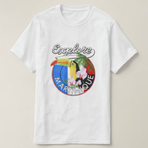 Camiseta Logótipo do Viagem Martinique