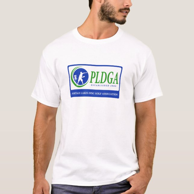 Camiseta Logotipo do Web site de PLDGA (Frente)