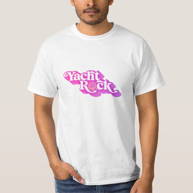 Camiseta Logótipo do Yacht Rock 45 (Frente)