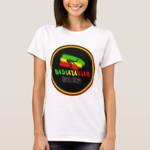 Camiseta Logotipo dos Direitos Rastafarianos