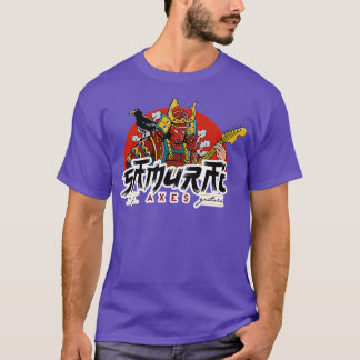 Camiseta Logotipo dos Eixos Samurai